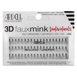 FAUX MINK 3D INDIVIDUALS - Long Black